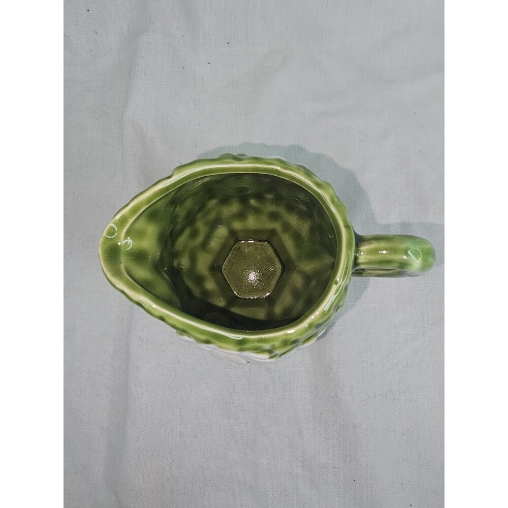 Vintage ARDCOR Fine China Pitcher Floral Embossed – Hexagonal Base Made in Japan - Picture 10 of 12